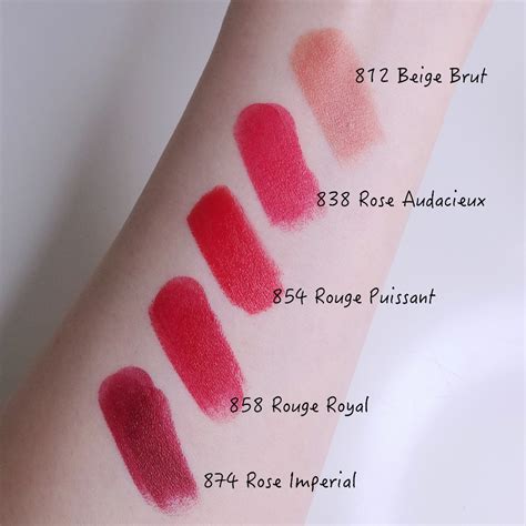 chanel rouge allure swatch